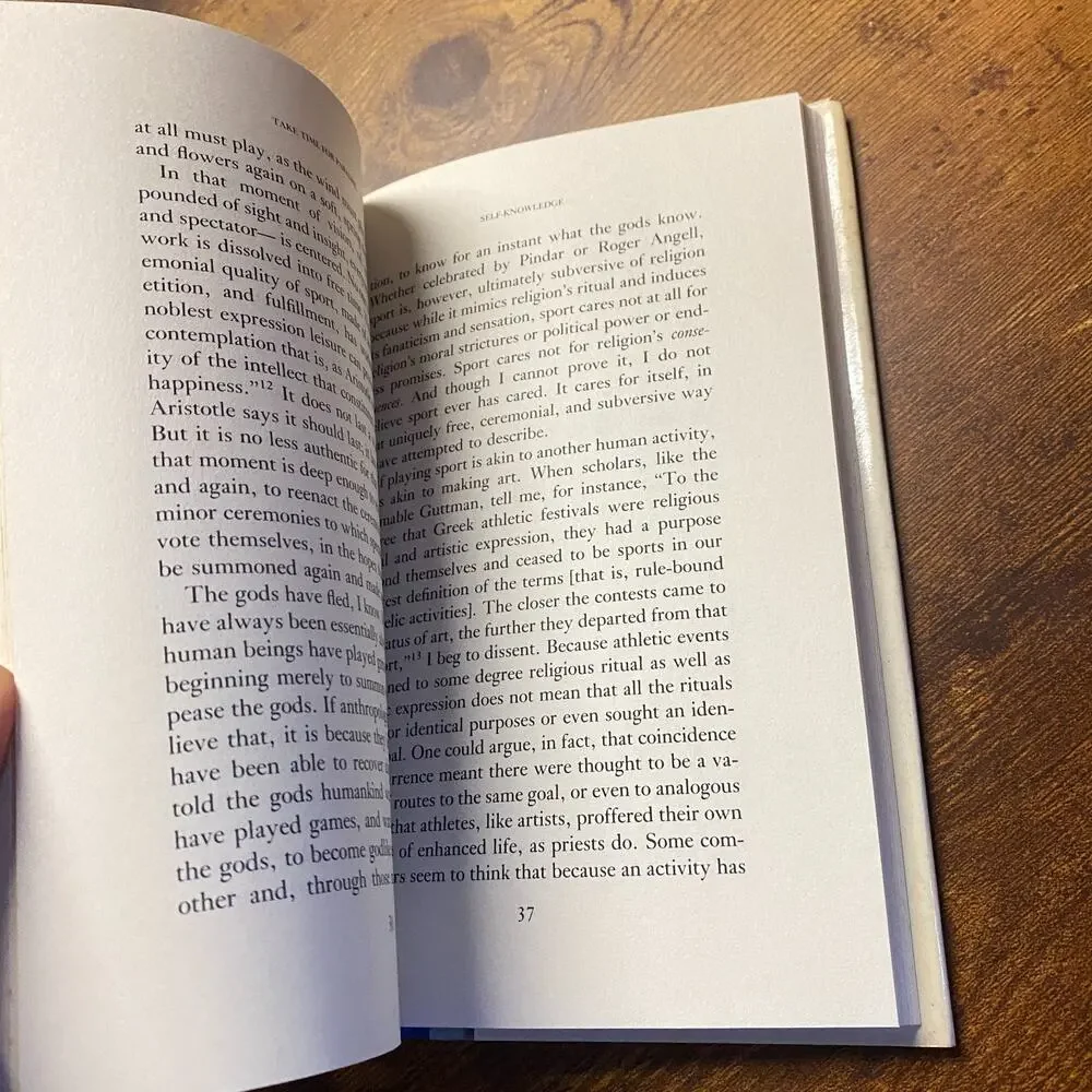 Take Time for Paradise : Americans and Their Games by A. Bartlett Giamatti